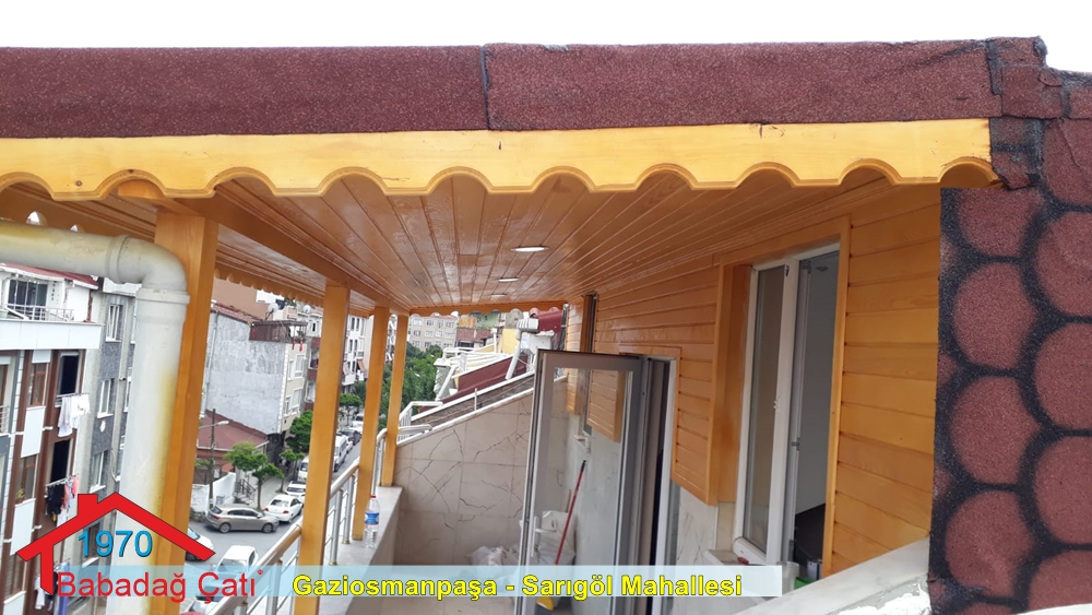 İstanbul Gaziosmanpaşa Sarıgöl Mahallesi Balkon teras kapatma sistemleri